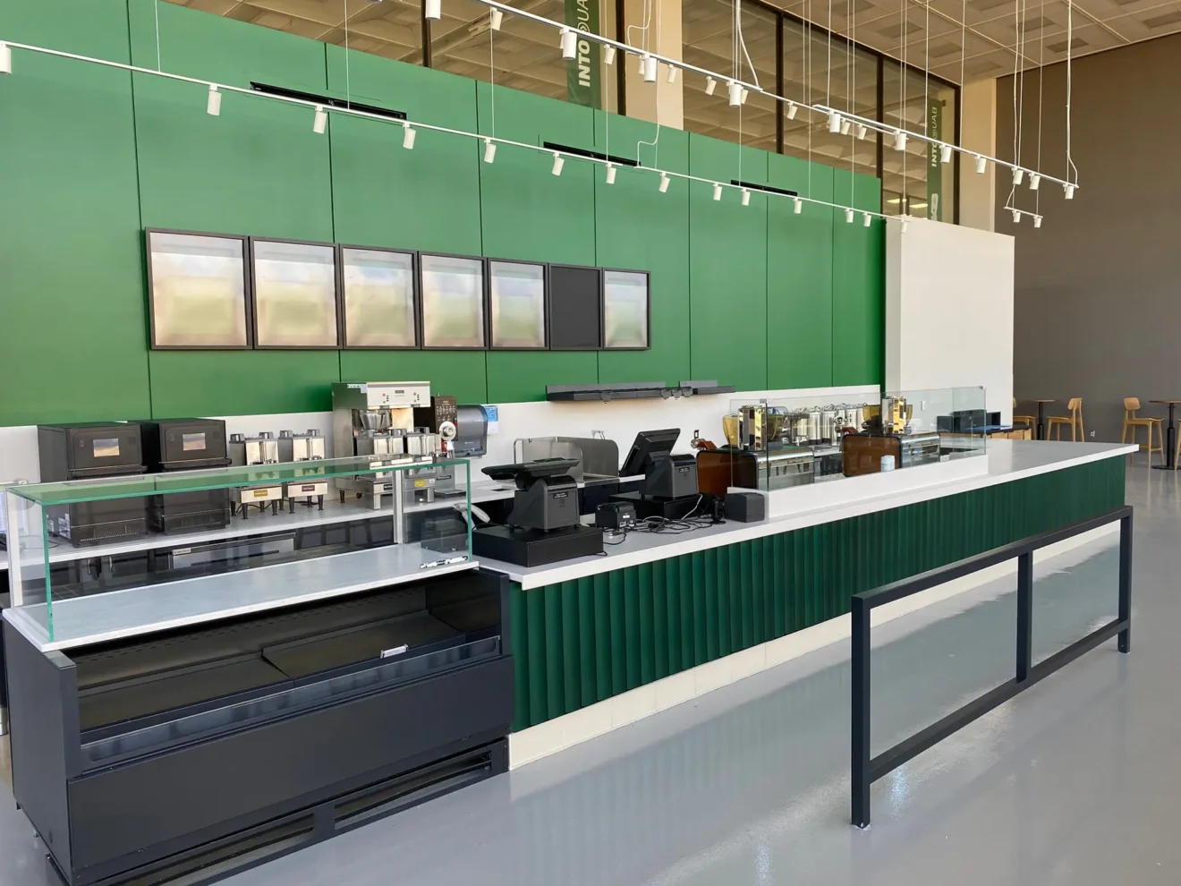 Retail counter space architectural products
